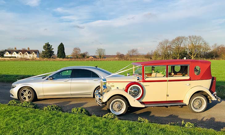 Wedding Car Chauffeur Hire Cheshire Chester