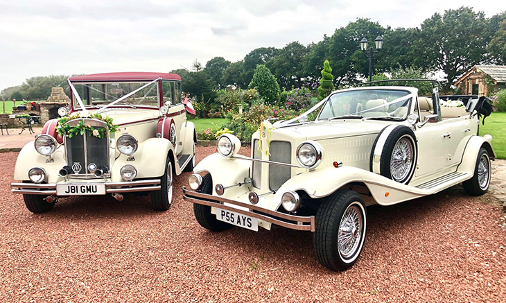 Wedding Car Chauffeur Hire Warrington Chester Beaufort